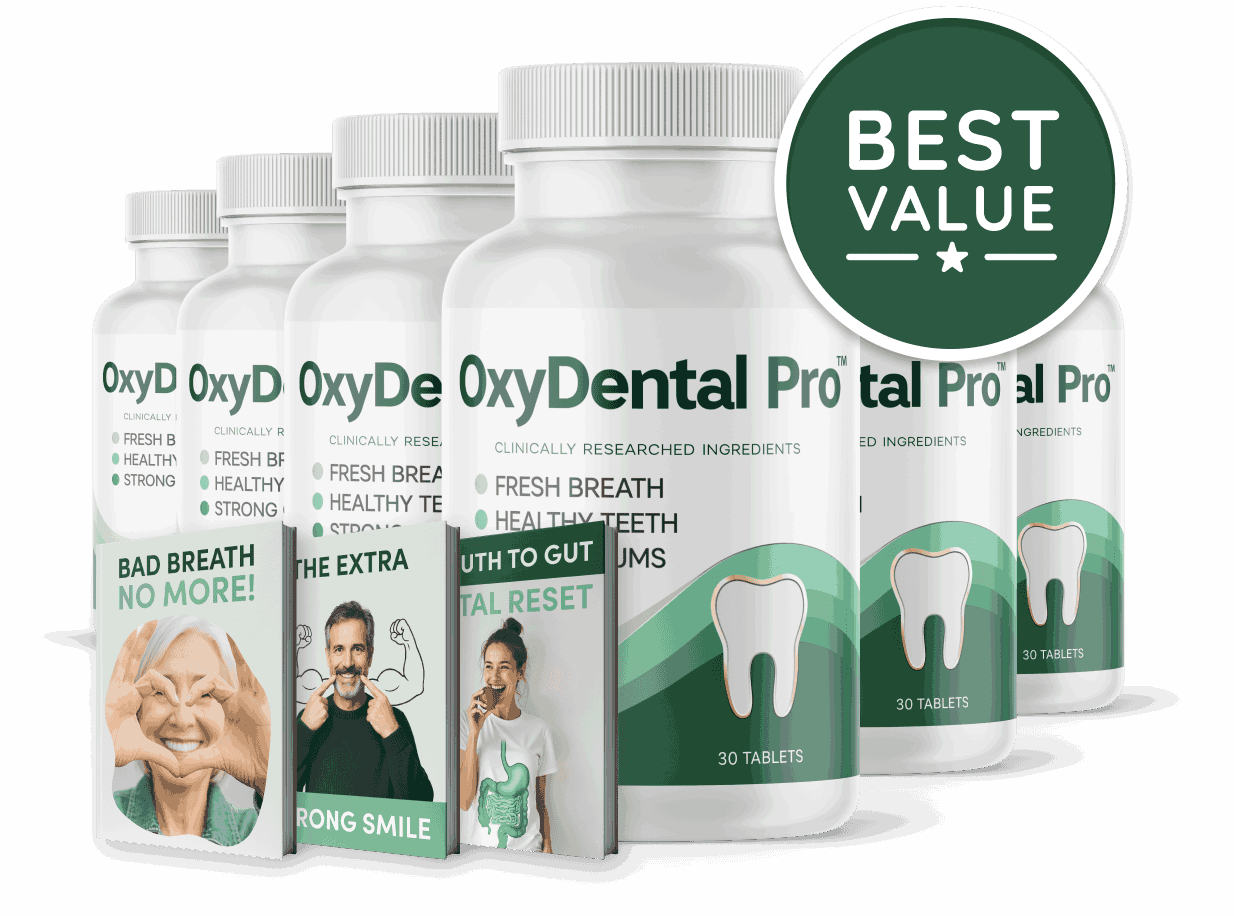 OxyDental Pro — 6 Bottle Package